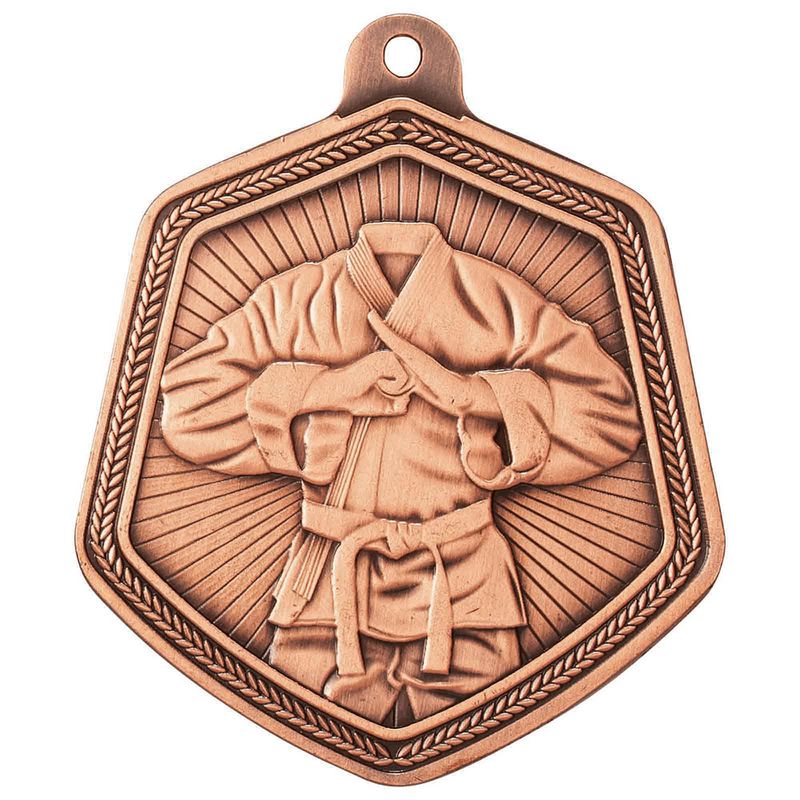 Martial Arts Bronze Medal 67mm