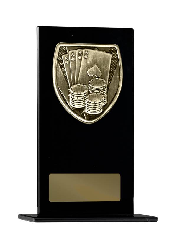 Poker Glass Trophy 140mm