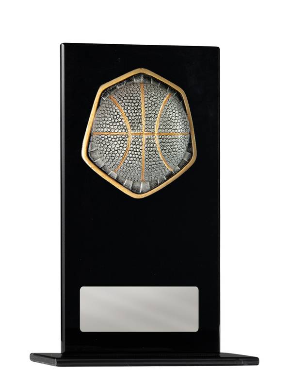 Basketball Glass Trophy 140mm
