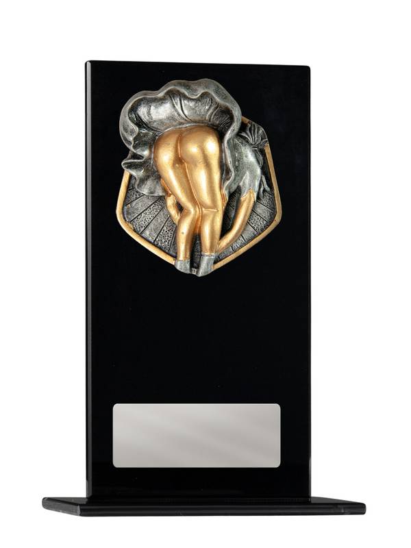 Football Glass Trophy 140mm