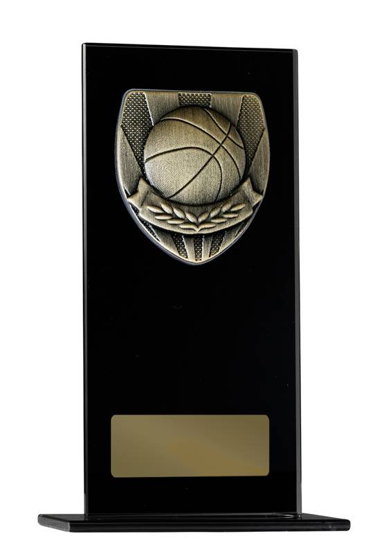 Basketball Glass Trophy 160mm