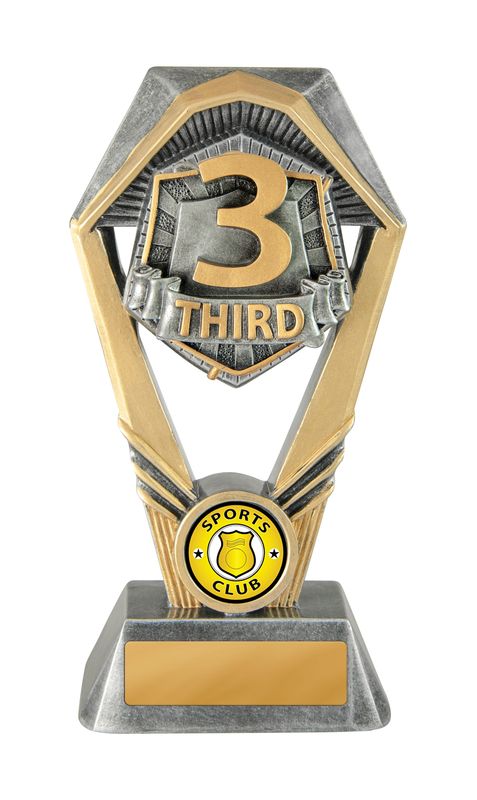 3rd Place Achievement Trophy 170mm