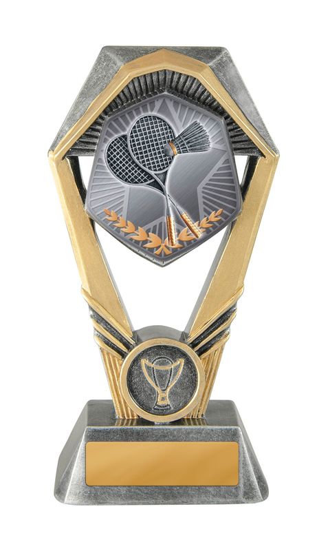 Badminton Hex Trophy 210mm