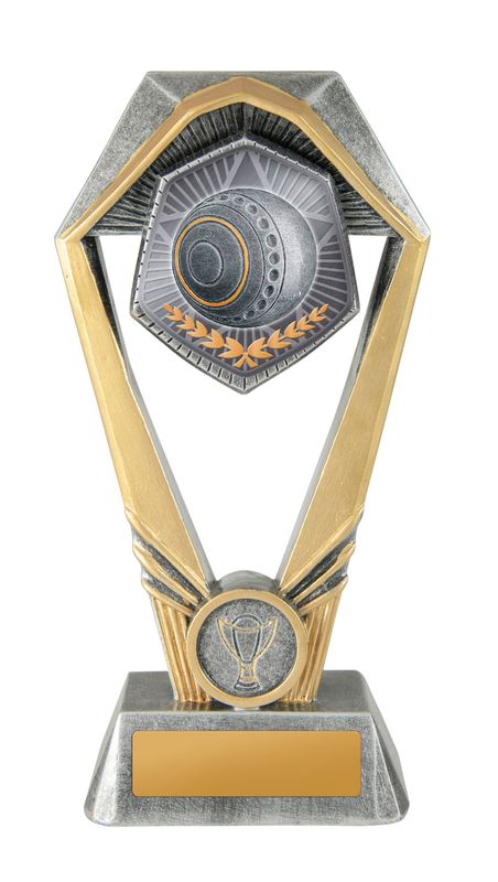 Lawn Bowls Trophy 210mm