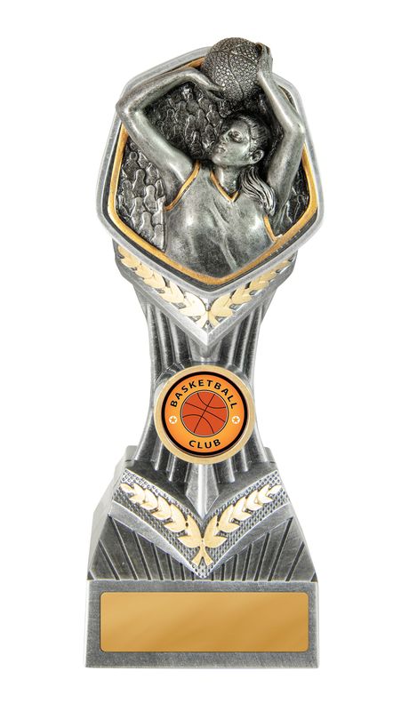 Basketball Female Trophy 180mm