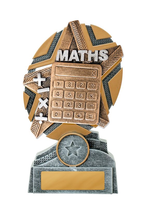 Maths Trophy 170mm