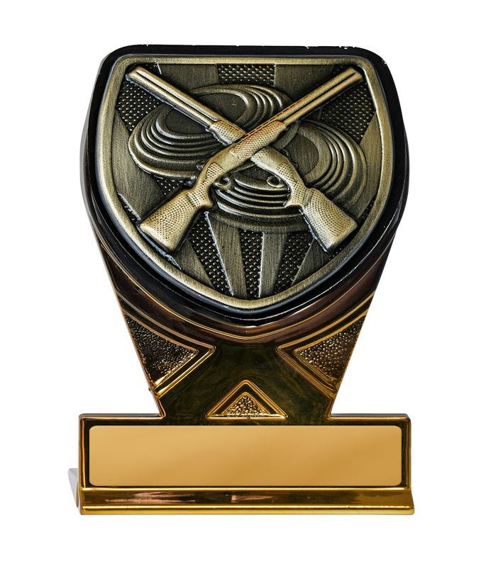 Clay Pigeon Shooting Trophy 175mm