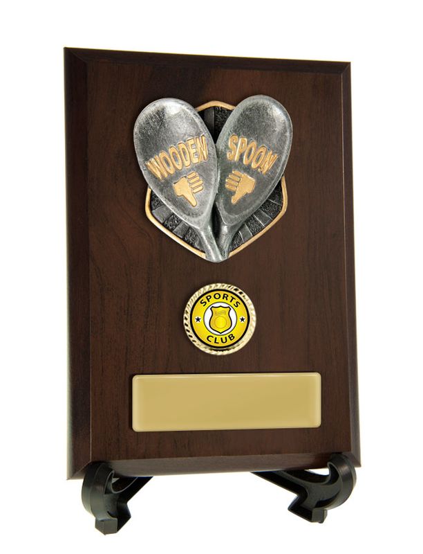 Plaque with Novelty Trim 200mm