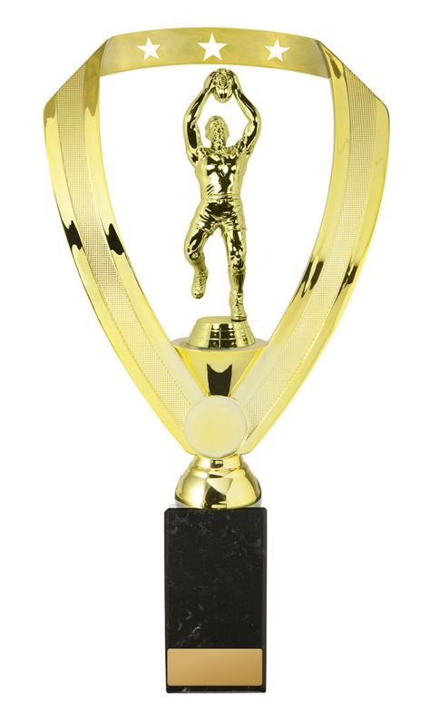 Male Aussie Rules on Base Trophy 240mm