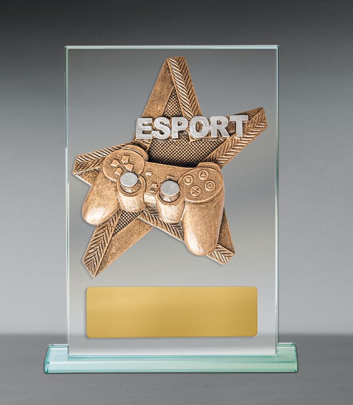 Esport/Gaming Glass Trophy 150mm