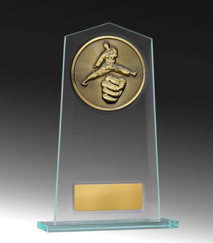 Golf Glass Trophy 190mm