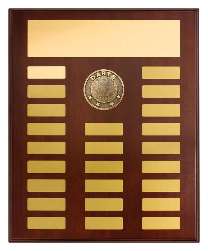 Perpetual Plaque - Darts
