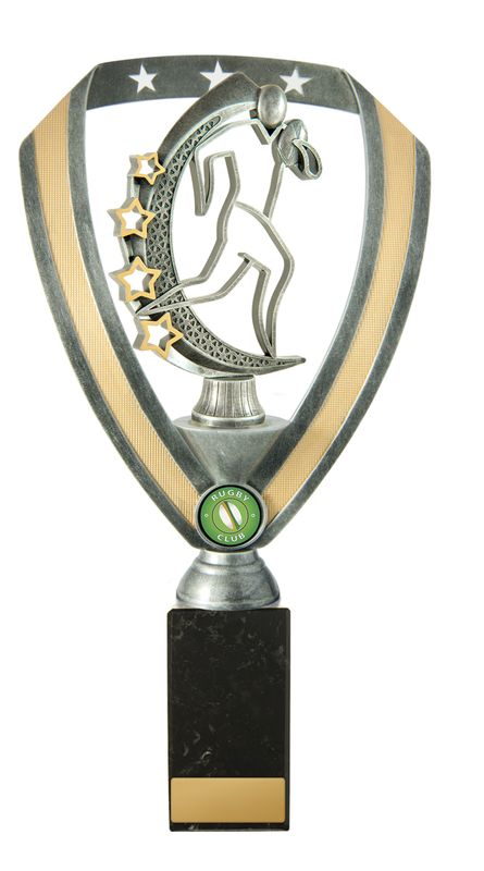 Male Rugby on Base Trophy 240mm