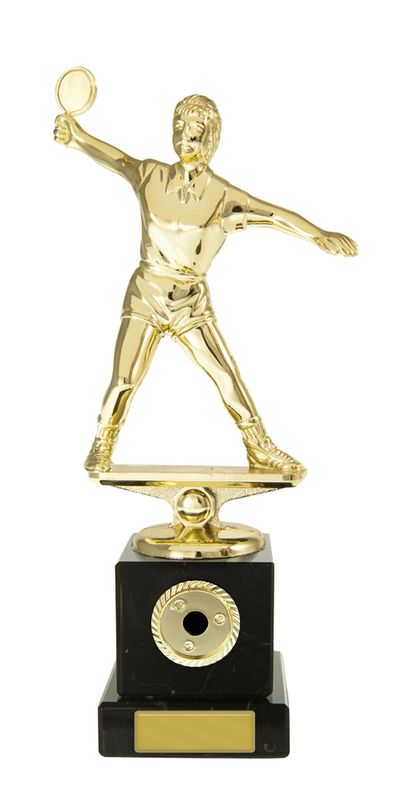 Table Tennis Fem. on Base Trophy 140mm
