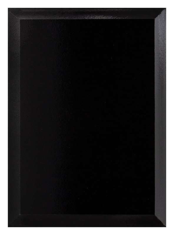 Value Plaque Black
